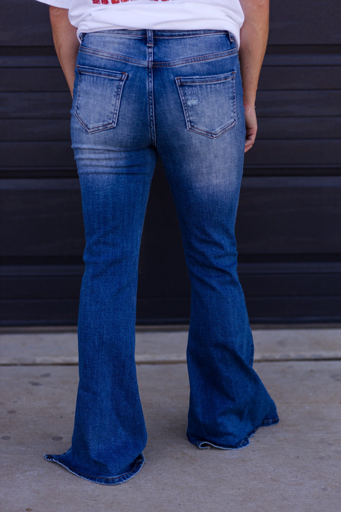 High Rise Diesel Split Hem Jeans