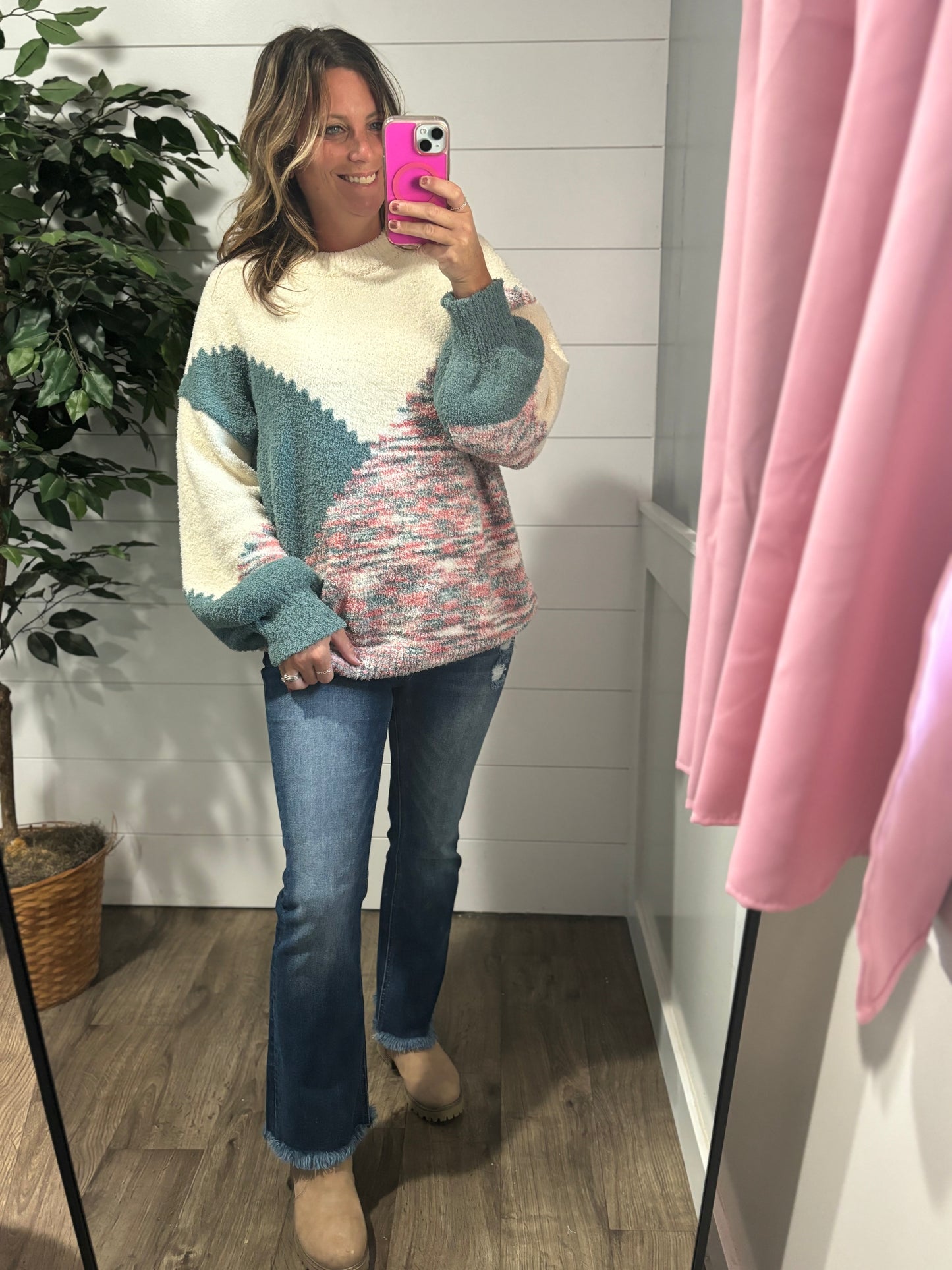 Cozy Melody Multi Colored Sweater