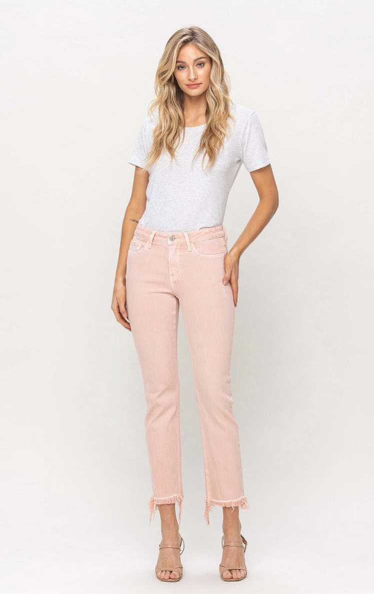 SAMPLE Vervet Mid Rise Straight Jeans