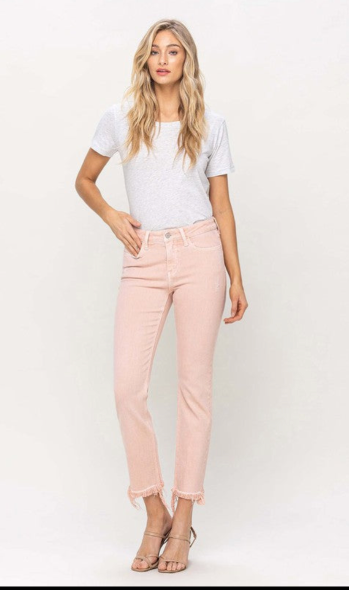 SAMPLE Vervet Mid Rise Straight Jeans