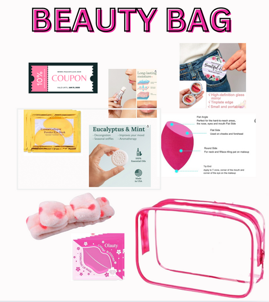 PRE FILLED BEAUTY BAG