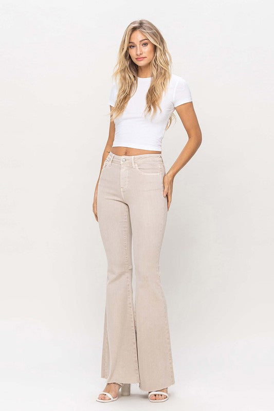 Vervet High Rise Super Flare Jeans